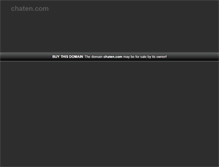 Tablet Screenshot of chaten.com